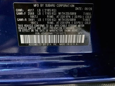 2026 Subaru CROSSTREK Limited