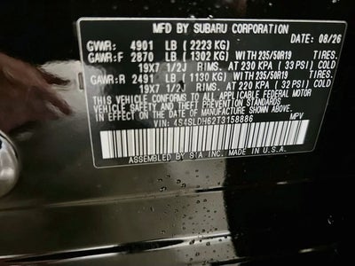 2026 Subaru FORESTER Sport Onyx Edition