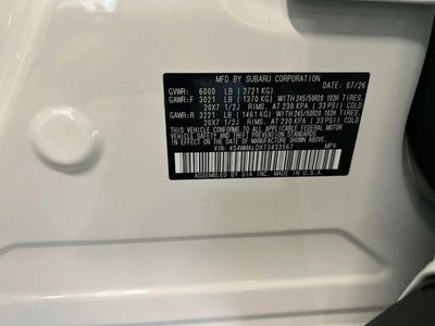2026 Subaru ASCENT Onyx Edition Touring 7-Passenger