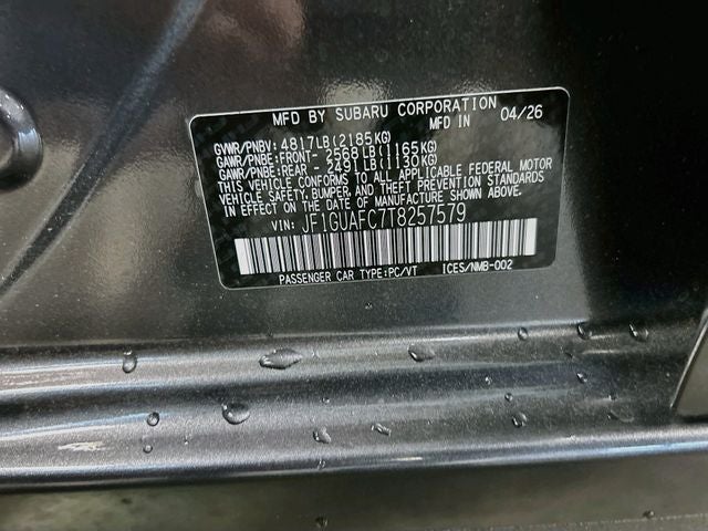 2026 Subaru IMPREZA Sport