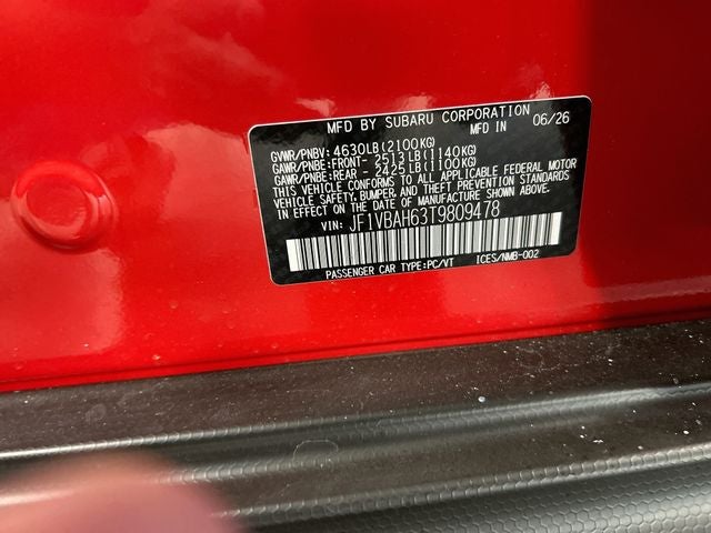 2026 Subaru WRX Premium