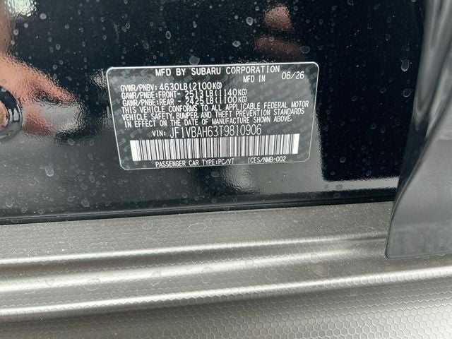 2026 Subaru WRX Base