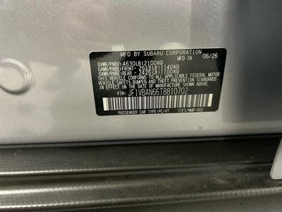 2026 Subaru WRX Limited