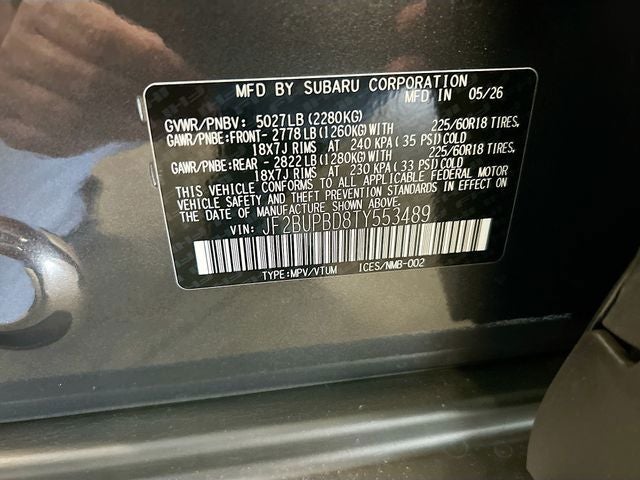2026 Subaru OUTBACK Premium