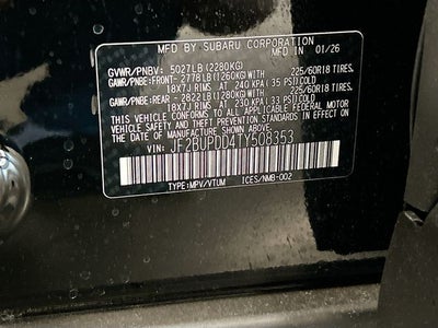 2026 Subaru OUTBACK Limited