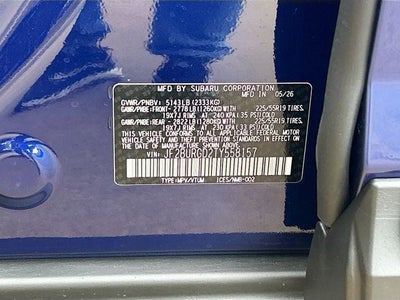 2026 Subaru OUTBACK Limited XT