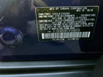 2026 Subaru OUTBACK Limited XT