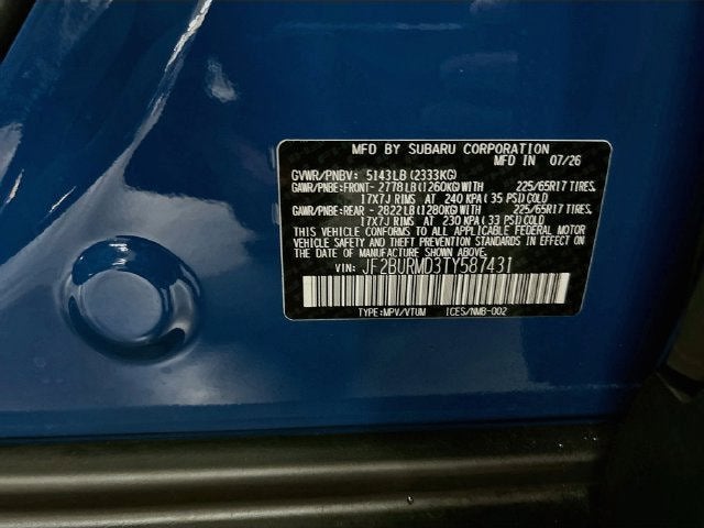 2026 Subaru OUTBACK Wilderness