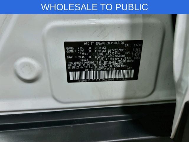 2018 Subaru Outback 2.5i Premium