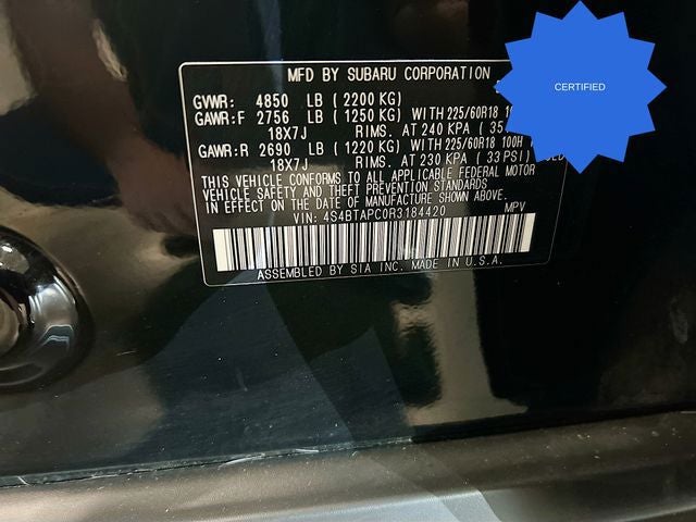 2024 Subaru Outback Touring