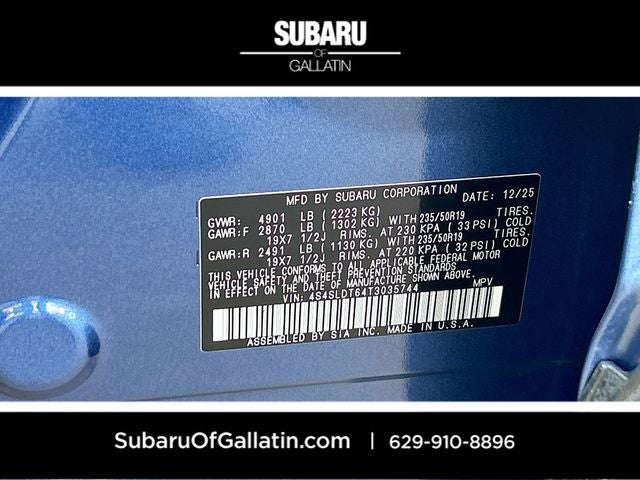 2026 Subaru Forester Touring