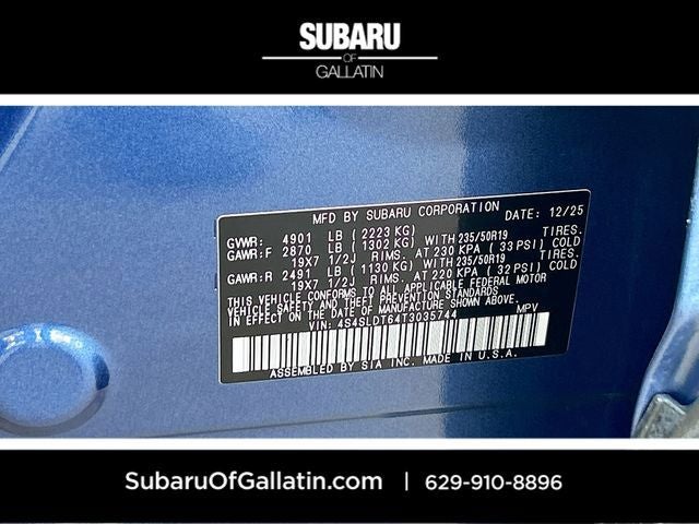 2026 Subaru Forester Touring
