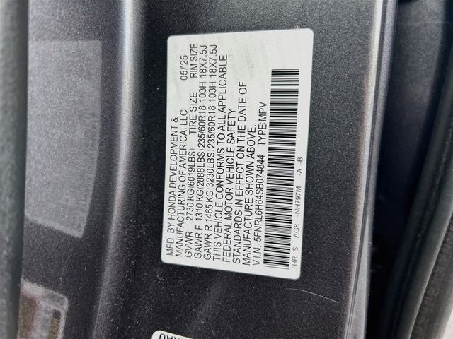 2025 Honda Odyssey EX-L