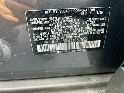 2026 Subaru Outback Premium
