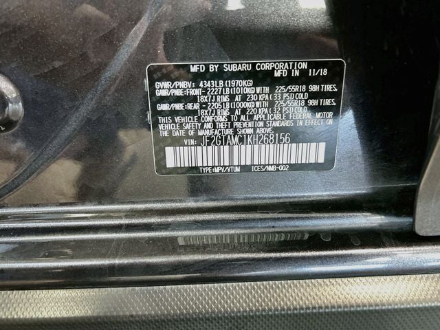 2019 Subaru Crosstrek 2.0i Limited