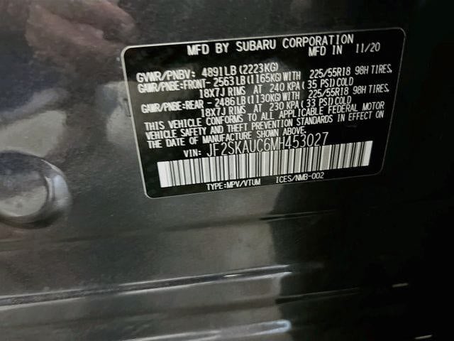 2021 Subaru Forester Limited