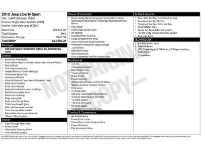 2010 Jeep Liberty Sport