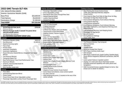 2022 GMC Terrain SLT