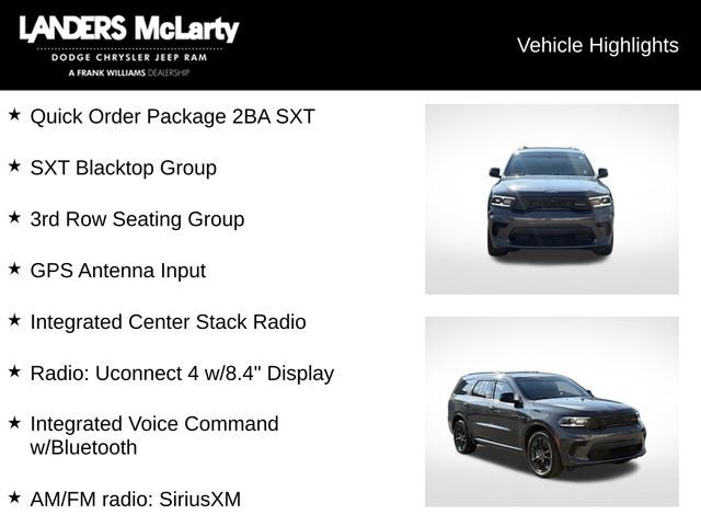 2024 Dodge Durango SXT