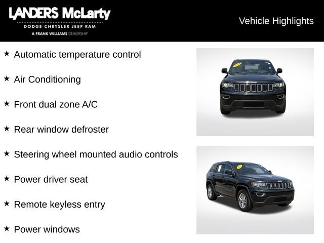 2021 Jeep Grand Cherokee Laredo E