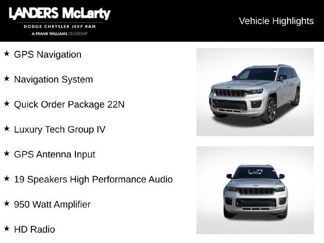 2021 Jeep Grand Cherokee L Overland