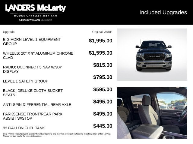 2023 RAM 1500 Big Horn/Lone Star