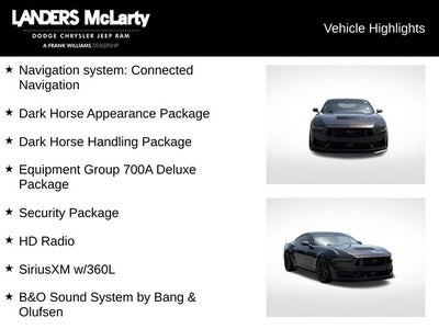 2025 Ford Mustang Dark Horse