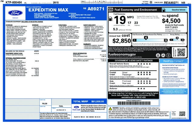 2024 Ford Expedition Max Limited
