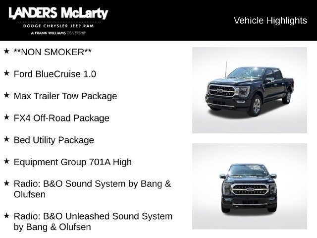 2023 Ford F-150 Platinum