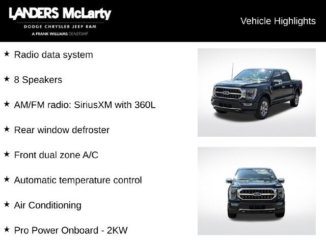 2023 Ford F-150 Platinum