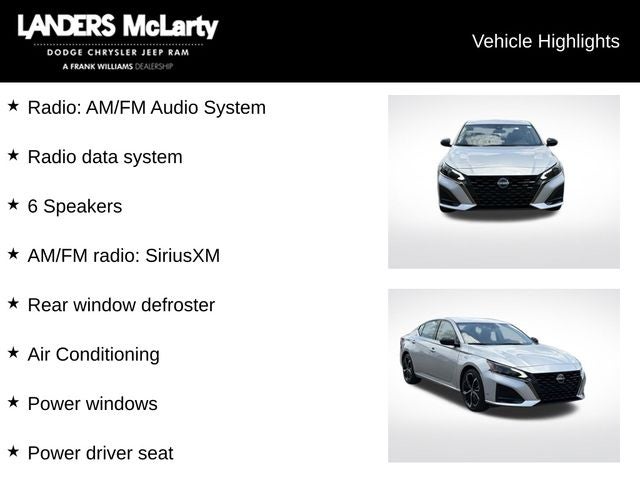 2024 Nissan Altima 2.5 SR
