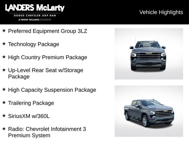 2023 Chevrolet Silverado 1500 High Country