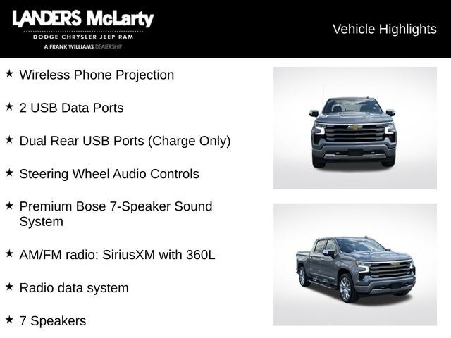2023 Chevrolet Silverado 1500 High Country