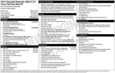 2017 Chevrolet Silverado 1500 LT LT2