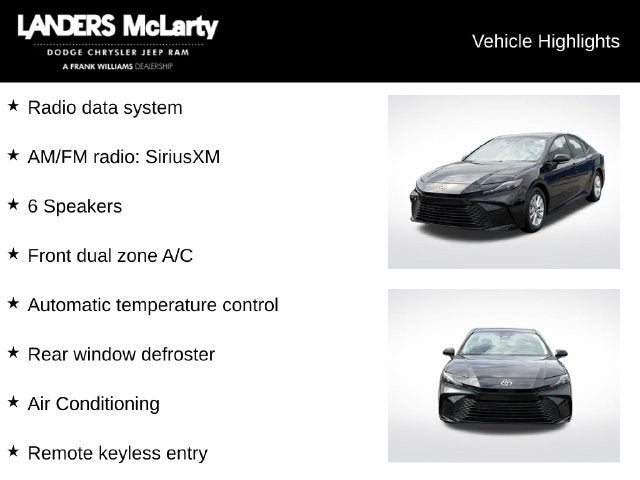 2025 Toyota Camry LE