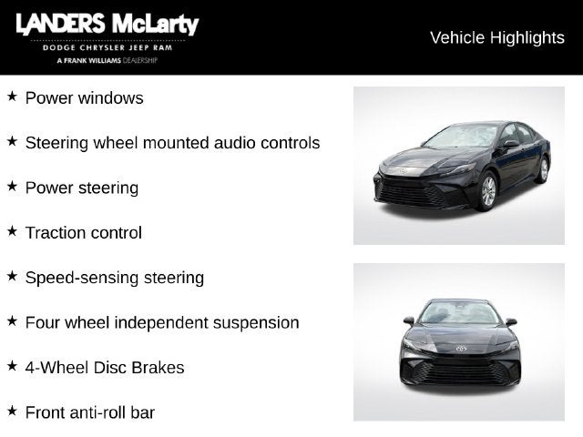 2025 Toyota Camry LE
