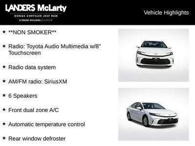 2025 Toyota Camry LE