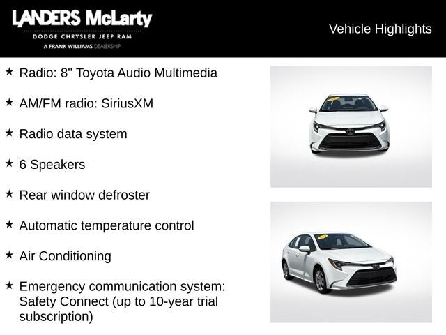 2024 Toyota Corolla LE