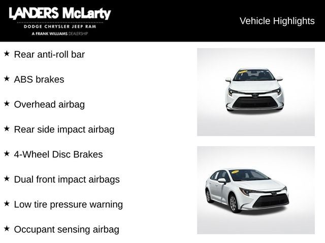 2024 Toyota Corolla LE