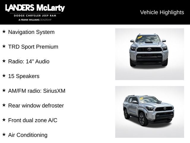 2025 Toyota 4Runner TRD Sport Premium