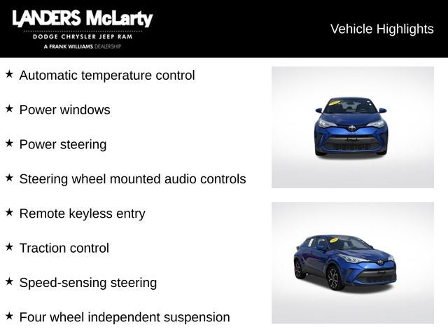 2020 Toyota C-HR XLE